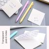 Name PET Transparent Sticky Notes