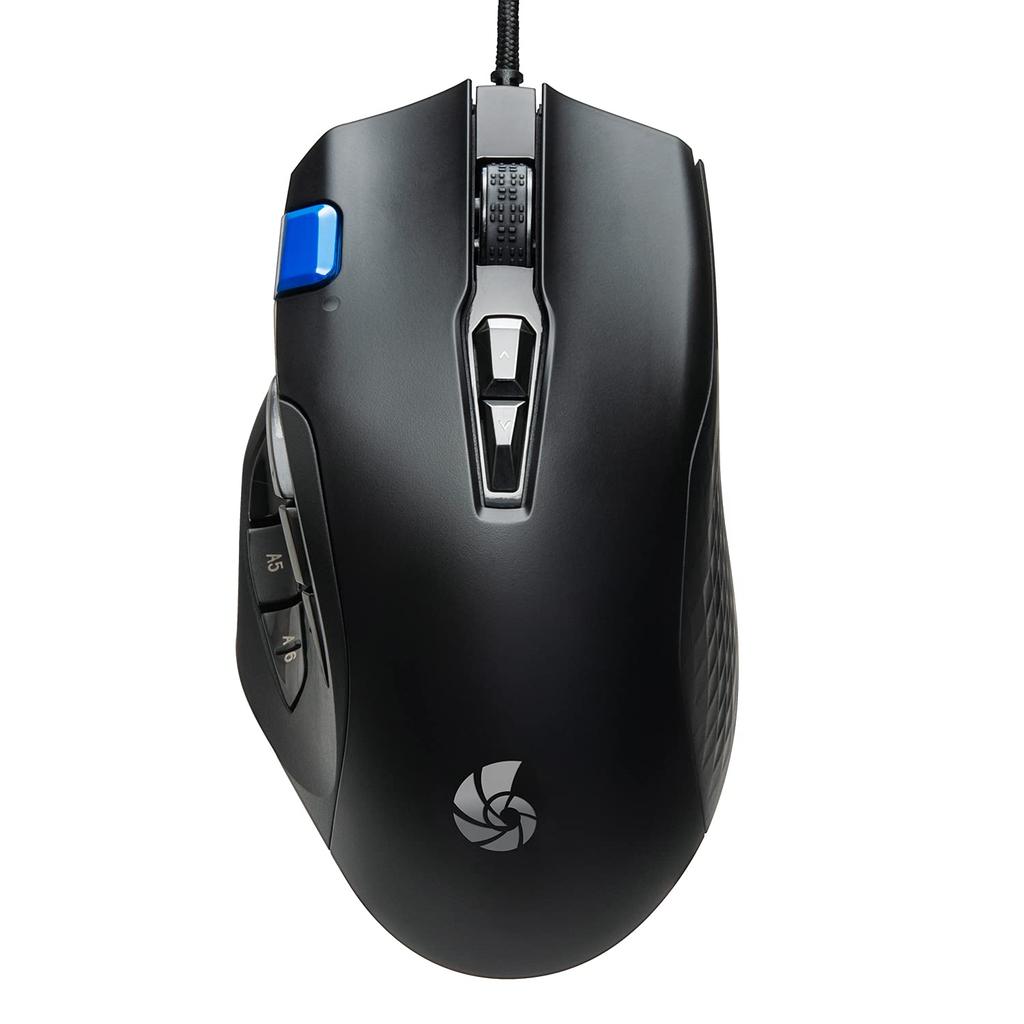 Игровая мышь Century RGB 12 "RACEN" 12 кнопок CRC-GMRGB03_FP, Вес 100 г - 118 г (в комплекте грузы)