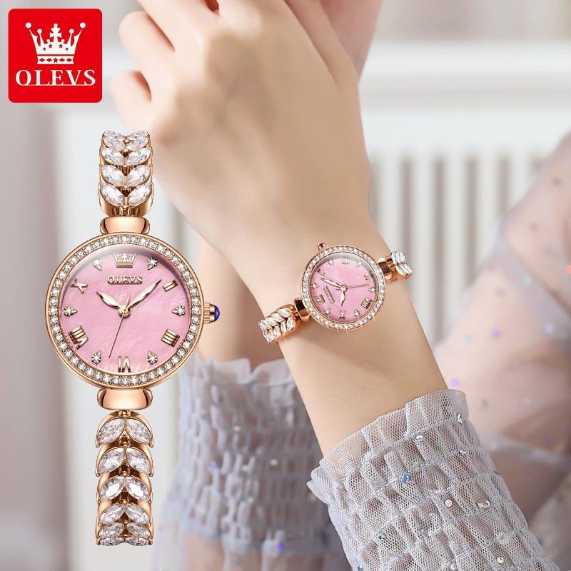 OLEVS Брендовые часы-браслет Женские часы Женские часы