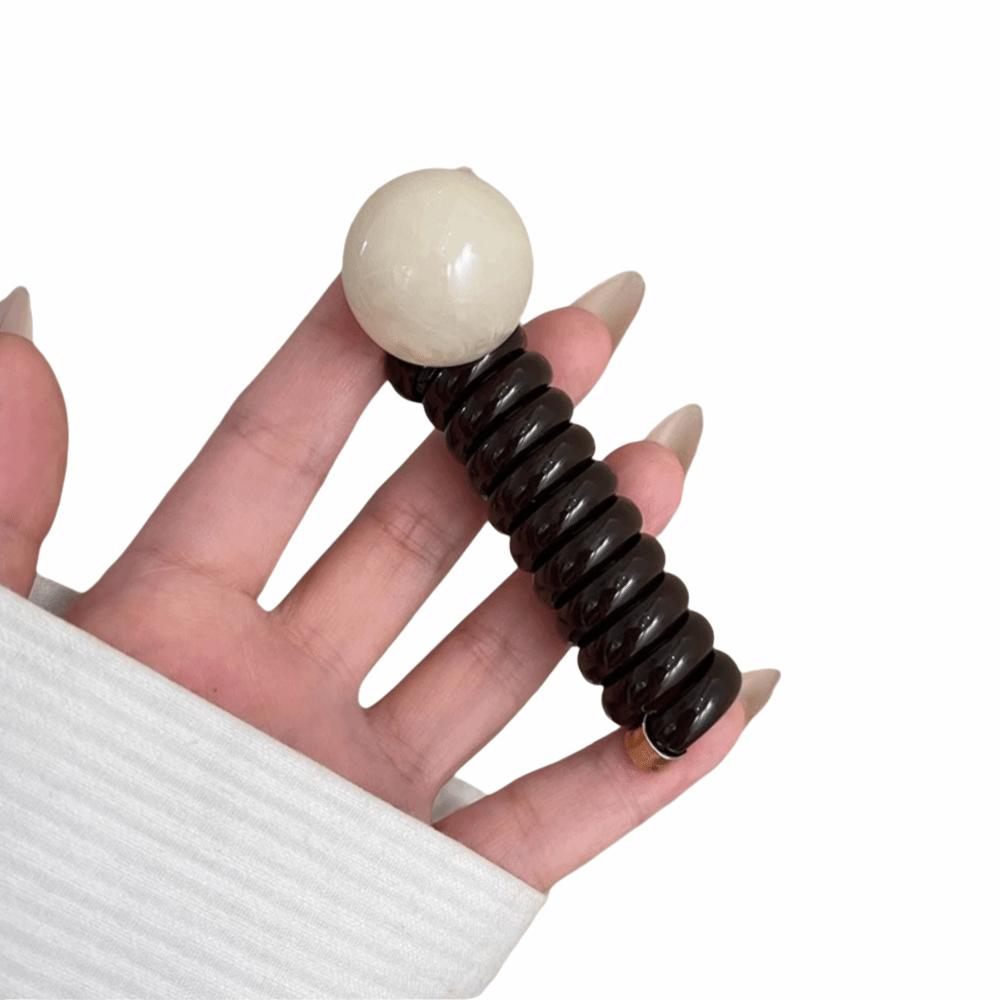 3Pcs Elastic Hair Ties Vintage Women Scrunchie Temperament Telephone Wire Hair Bands Women