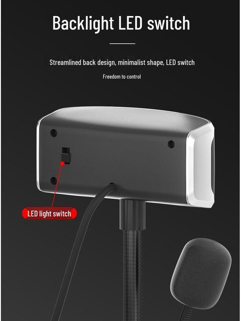 USB-веб-камера высокой четкости с микрофоном для онлайн-занятий и прямых трансляций, установка без драйверов