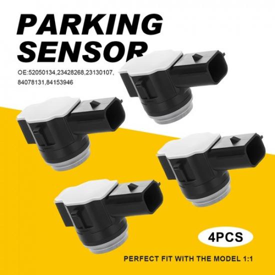 4pcs Black OEM Quality Parking Assist Sensor for Chevy Silverado Cadillac GMC