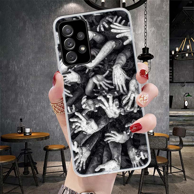 The Walking Deads TV Soft Phone Case For Samsung Galaxy A12 A22 A32 A52 A72 A02S A51 A50S A71 A70 A31 A20S Note 20 Ultra S10 A10