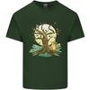 An Owl and Fox Tree Nature Ecology Unisexs Light Cotton TShirt