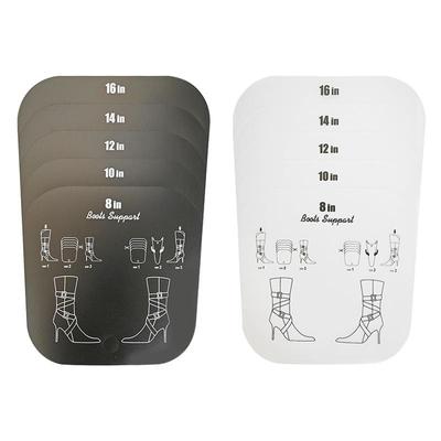 1 шт. Белый/Черный Формодержатель для сапог Подставка Форма Вставки Поддержка высоких сапог Сохраняют форму голенища сапог Для женщин Мужчин Пластиковая Поддержка длинных сапог