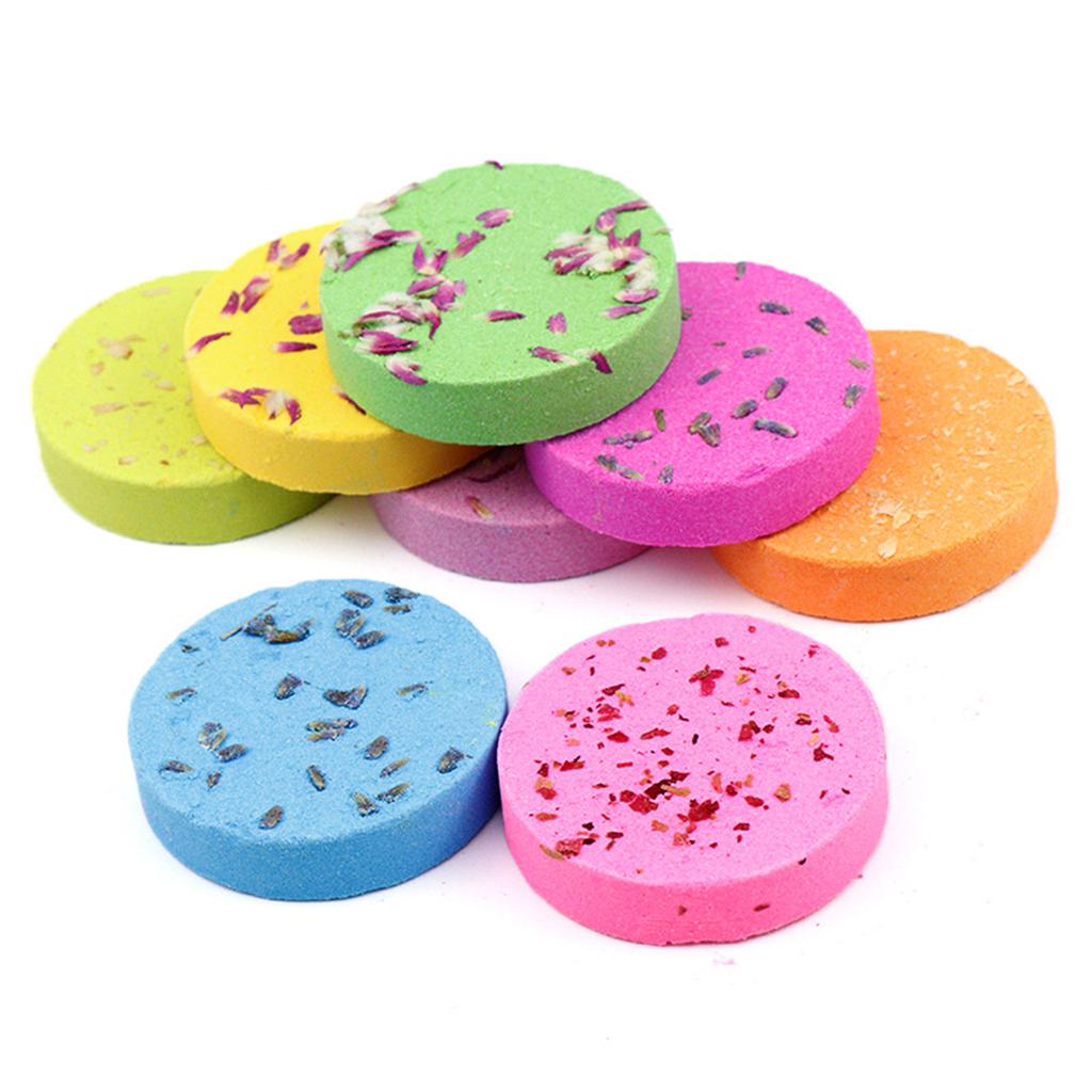 8PCS Mixed Aromatherapy Shower Steamers 30g Mini Bath Bombs Tablets Fragrance for Relaxation with Essential Oil for Home Spa