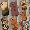 Чехол для телефона с рисунком Дерево Цветок Бамбук Дерево для iPhone 17 16 14 13 12 11 15 Pro Max 12 13 Mini 16E 17 Air Ударопрочный чехол