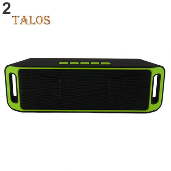 HIFI портативный беспроводной динамик Bluetooth стерео сабвуфер TF USB FM-радио Встроенный микрофон двойной динамик