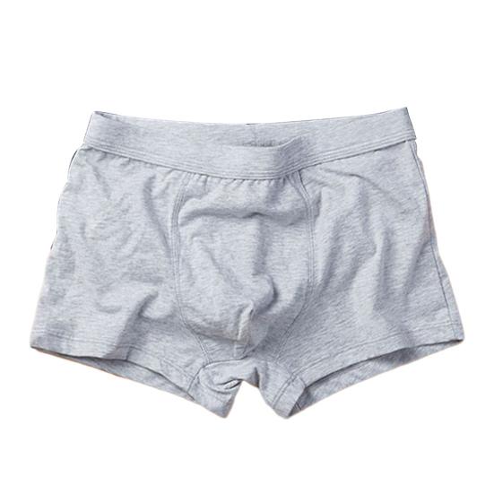 Мужские боксеры, эластичные, мягкие, со средней талией, антисептические, однотонные, дышащие, U-образные, выпуклые, бесшовные, мужские трусы больших размеров, нижнее белье