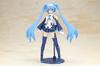 Kotobukiya Frame Arms Girl Frame Music Girl Снежная Мику Другая Цветовая Версия. Пластиковая модель в наборе Приблизительно 150 мм в высоту Без масштаба