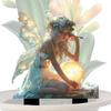 Садовое искусство для улицы Фея 2D Акриловые колышки для сада Многофункциональное садовое искусство Мультяшное украшение для горшков Для цветочных клумб Ландшафт