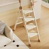 Телескопическая А-образная лестница: Легкая, Утолщенная, Портативная Складная Лестница для Дома