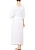KYOETSU Washable Undergarment Kimono Slip White All Year 01 (Kyoetsu) Women's (L)