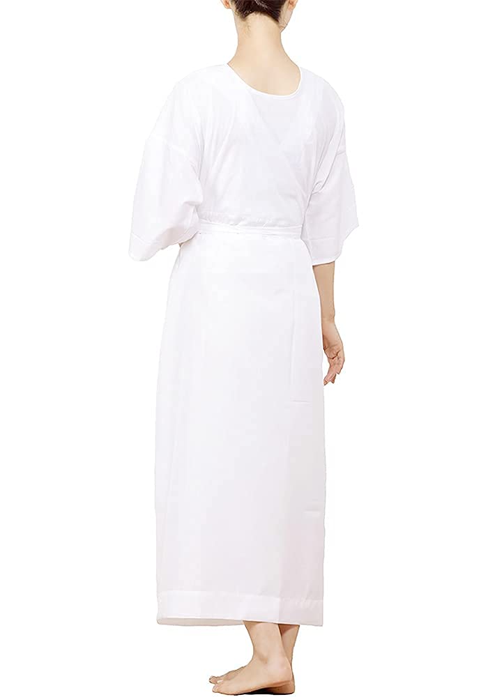 KYOETSU Washable Undergarment Kimono Slip White All Year 01 (Kyoetsu) Women's (L)