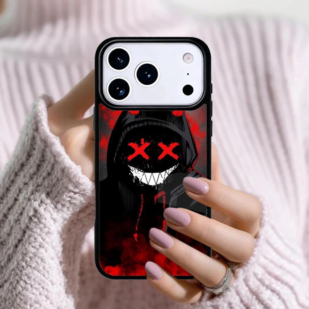 Чехол для телефона в стиле аниме 'Злой Плохой Парень' Для Apple iPhone 17 Air 16E 15 14 Plus 13 12 11 Pro Max Mini Funda Чехол