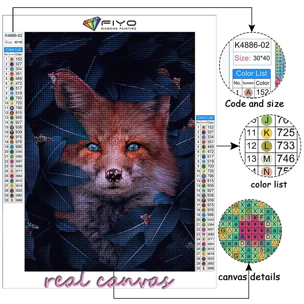 5D DIY животных лиса вышивка крестиком стразы Алмазный рисунок вышивка мозаика домашний декор