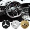 Наклейка на центр руля автомобиля подходит для W253 x253 x205 W166W176 GLC/GLK/GLE, наклейка с эмблемой для интерьера.