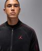 Nike Jordan Brooklyn Velour Track Jacket M - Black:Gym Red / Hv1870-010