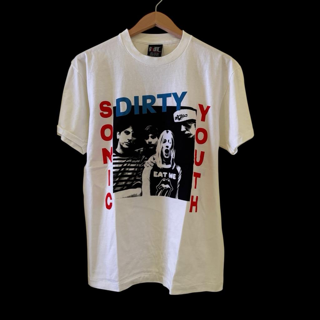 SONIC YOUTH Vintage 1993 DIRTY NORTH AMERICAN TOUR 90s Band T-Shirt REPRINT Larg Unisex T-Shirt