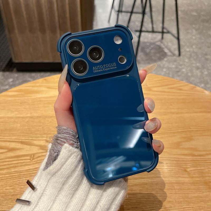 Crystal Candy Acrylic Shockproof Case For iPhone 17 Air 16 15 14 13 Pro Max  Corners Protective Hard Glass Phone Cover