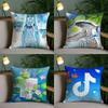 CuteFrutiger Aero Arts Customizable Square Pillowcases Stylish And Soft Perfect For Beds Cars And Sofas