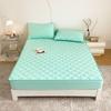 Class A Pure Cotton Quilted Waterproof Non-Slip Antibacterial Fitted Mattress Protector for Hotel and Home Use