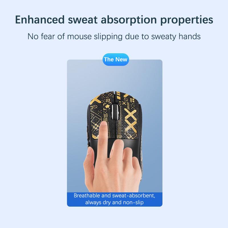 Mouse Grip Tape Skate Handmade Sticker Non Slip Suck Sweat For Logitech G Pro X Superlight Wireless Mouse