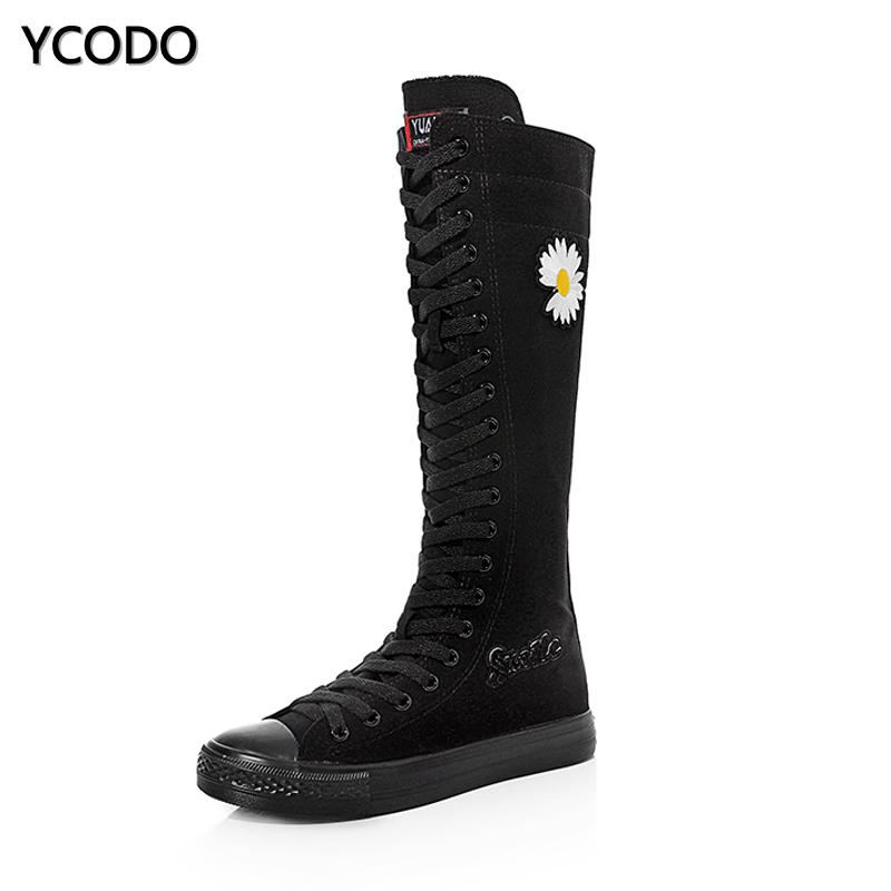 Модная и парусиновая обувь для отдыха для женщин, студенты могут носить Four Seasons