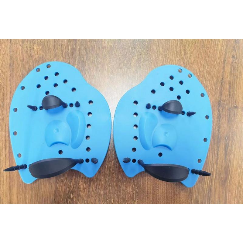 Swim Paddles Kids Adults Training Hand Freestyle Stroke Swimming Practice PC Material Adjustable Silicone
