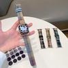 Милый Китти Хелло Китти Клетчатый Ремешок Для Applewatch Apple Watch Iwatch109876Se