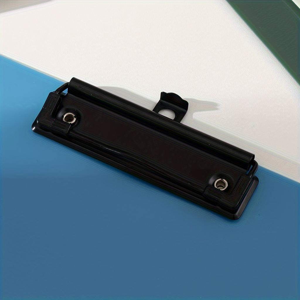 5pcs Vibrant Gradient A4 Clipboards - Durable Writing Boards with Secure Metal Ring Binder Clip - Perfect for Teacher