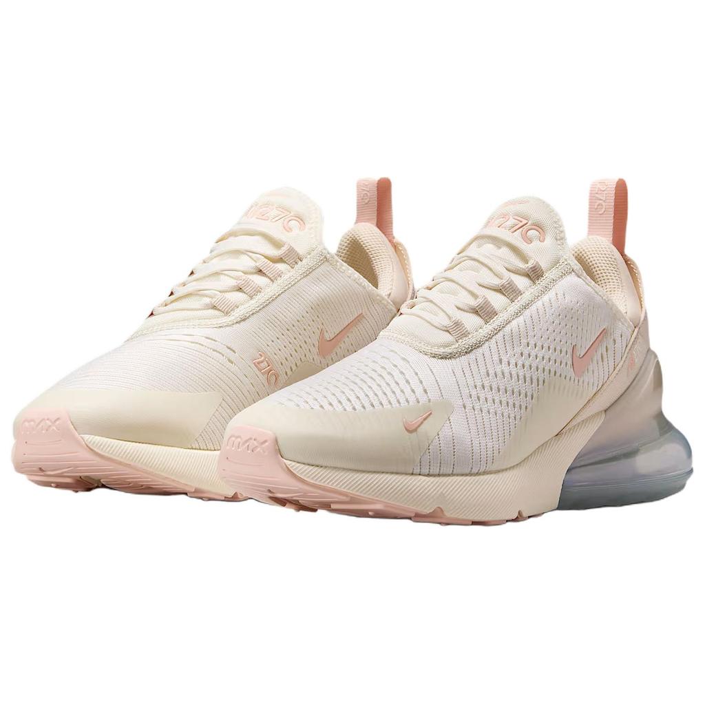 Nike Женские кроссовки Air Max 270 Soft Pearl Кремово-жемчужно-белые Металлик-серебристые IH5966-001