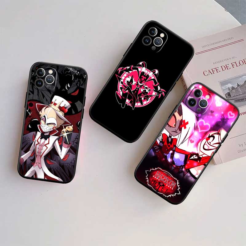 RE35 H-Hazbins Alastor H-Hotels Phone Case for Samsung Galaxy S20 S21 S22 Ultra FE + Plus A21S A22 A24 A25 A26 A30 A30S A31