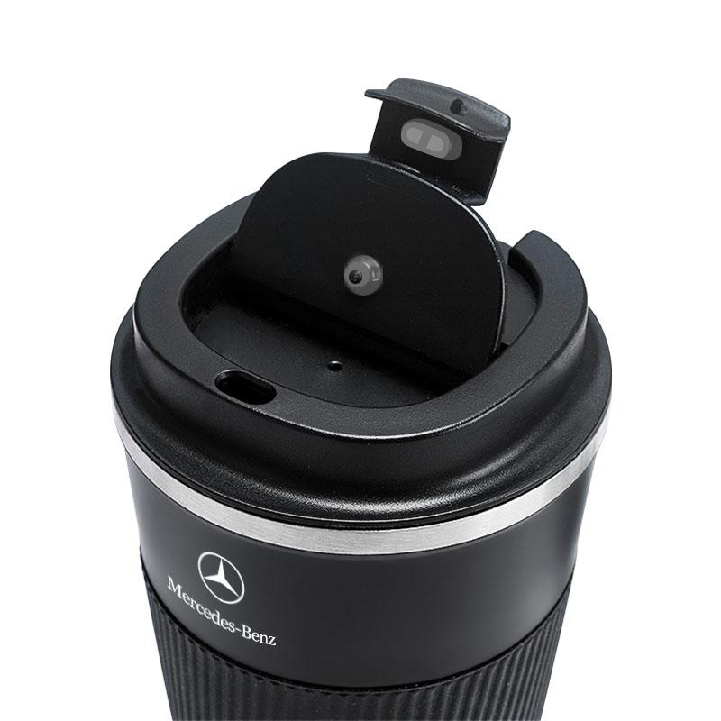 1Pcs Car Vacuum Flasks Coffee Cup Travel Portable Insulated Bottles For Mercedes-Benz AMG W213 W212 W220 W221 W222 W108 W126 W140 W168 W169 W176 W177