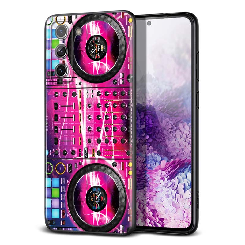 Черный чехол для телефона DJ Music Retro для Samsung Galaxy S21 Ultra Plus Note 20 10 9 8 S10 S9 S8 S7 S6 Edge Plus