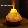Увлажнитель воздуха Volcano 300 мл, домашний настольный USB-устройство, имитация радужного пламени, увлажнитель воздуха, ароматизатор с цветными ночными огнями