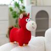 Yousheng Плюшевая игрушка Год Лошади Талисман китайского зодиака Красный пони Плюшевая игрушка Праздничное чучело животное в подарок на Лунный Новый год