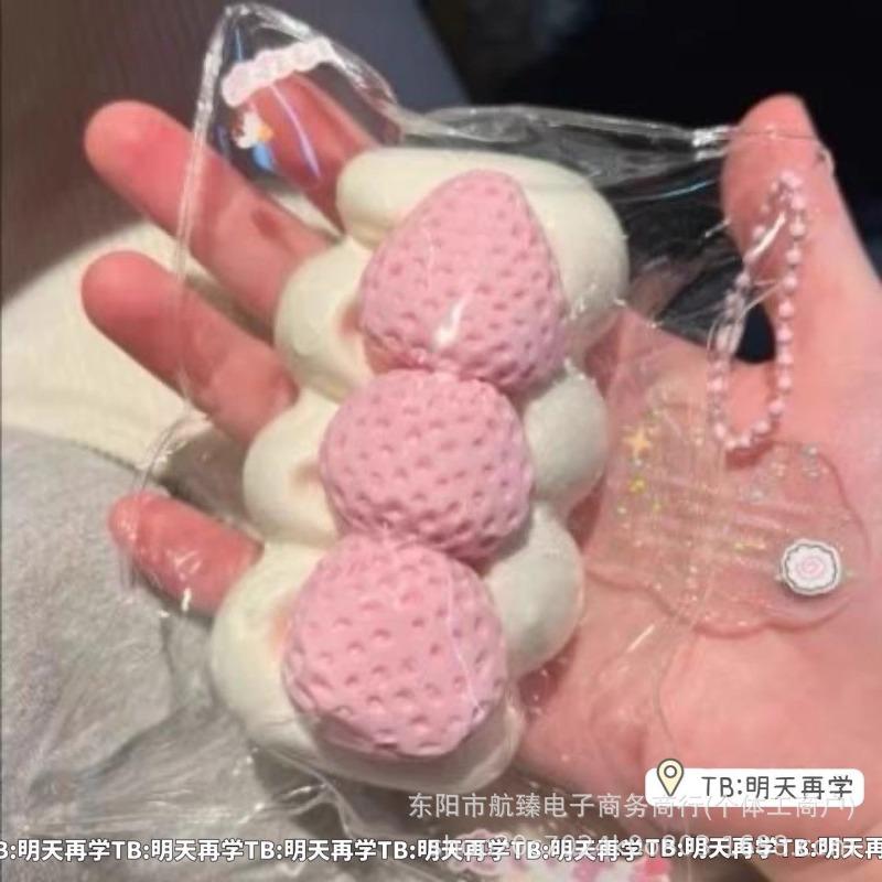 Креативная игрушка-антистресс Красное яблоко, пищевой силикон, медленно возвращающая форму, Фиджет-предмет, Праздничный подарок