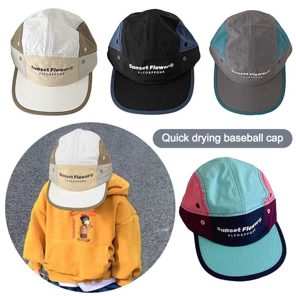 Korean Style Quick-drying Caps Parent-child Hat Kids Sun Hat All-match Baseball Cap Kids