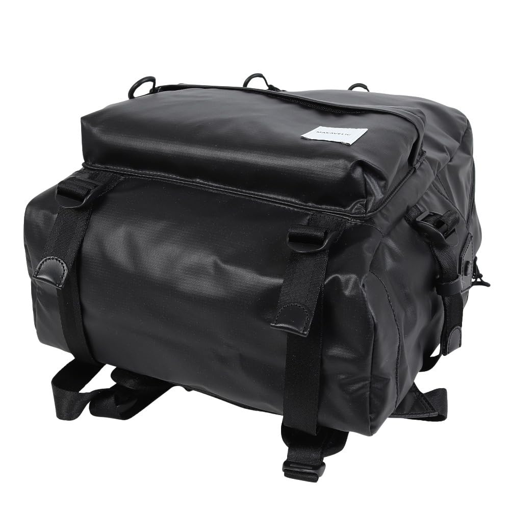 [Макиавеллиевский] Дневной рюкзак ОГРАНИЧЕННЫЙ Основной рюкзак Рипстоп Микс ЧЕРНЫЙ (019)