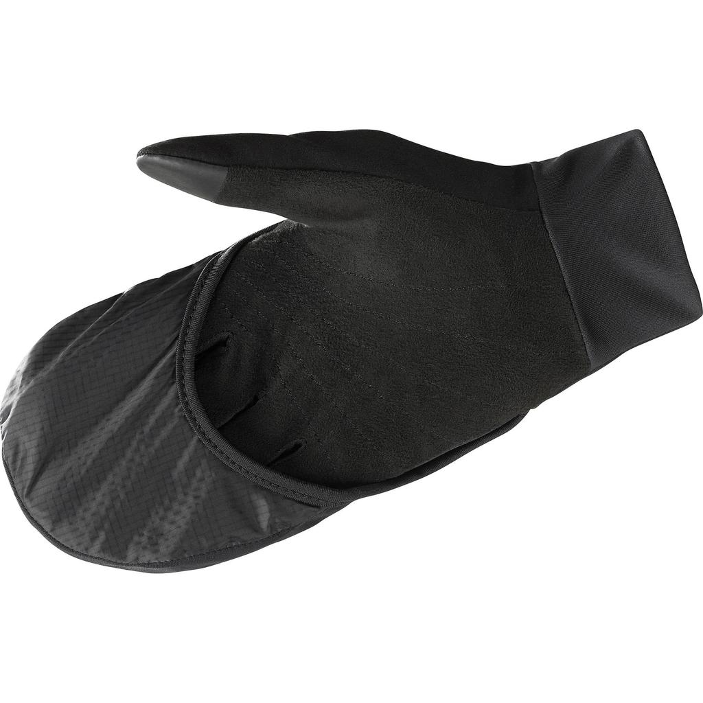 SALOMON Fast Wing Winter Gloves Unisex Deep Black Large Mittens