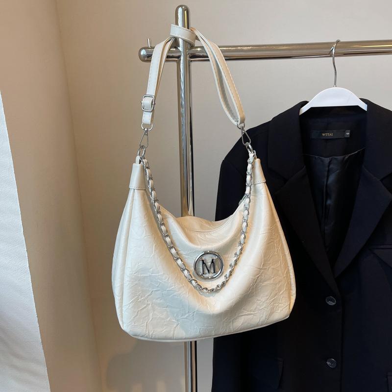 Повседневная сумка женская 2024 новая высококачественная сумка на цепочке через плечо вместительная сумка-мессенджер для поездок на работу