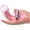 Finger Silicone Vibrator Stimulate Women Clitoris Nipples & Anal Women G Spot Massage Stimulation Products Adult Sex Toy for Solo & Couple Play