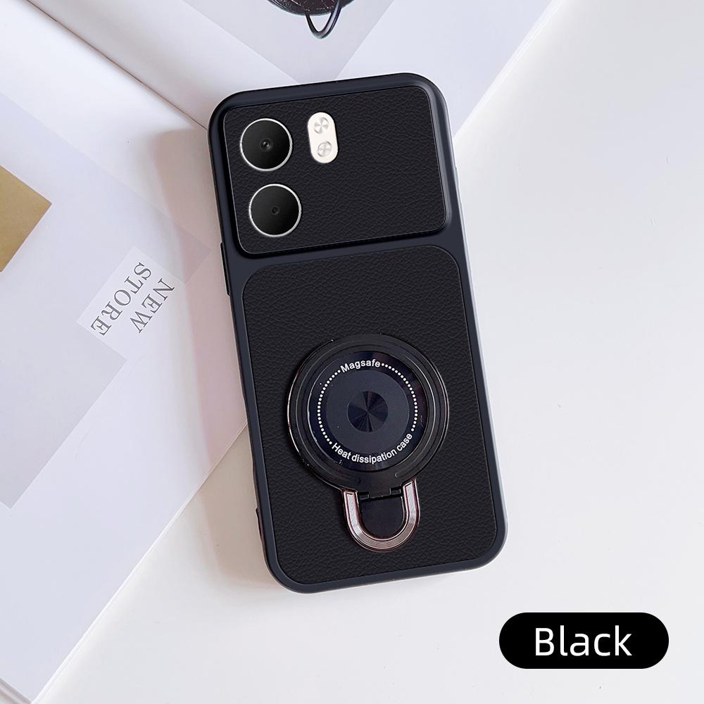 Чехол для Oppo A5x Чехол для Oppo A6x Чехол для Oppo A6 Чехол для Oppo A6t Pro Чехол из кожи для Oppo A6t Магнитный держатель Подставка Чехол