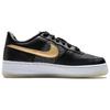 Nike Air Force 1 Low Premium GS Bronx Origins - 50th Anniversary Kids Sneakers Black Metallic-Gold White FN6977-010