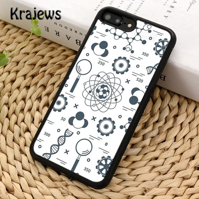 Krajews Science Studies Icon Phone Case Cover For iPhone 17 Air 16 15 14 plus 11 12 13 pro max coque Shell Fundas