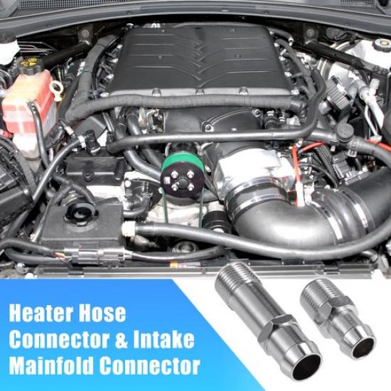 Water Pump Heater Hose Fittings for Chevrolet Camaro 1967-1981 Chevelle Malibu