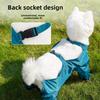 Pet Out Wrap Belly Bag Rompers with 4 Leg Shoes Dog Walking  Pants Pet  Clothes
