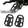 Аксессуары для мотоциклов Модифицированные детали из алюминиевого сплава Мотоциклетные педали Универсальные Простая установка Подножки Педали ЧПУ