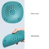 TPR Shower Drain Cover Non Slip Hair Drain Catcher Durable Sink Floor Drain  for Bathroom Kitchen